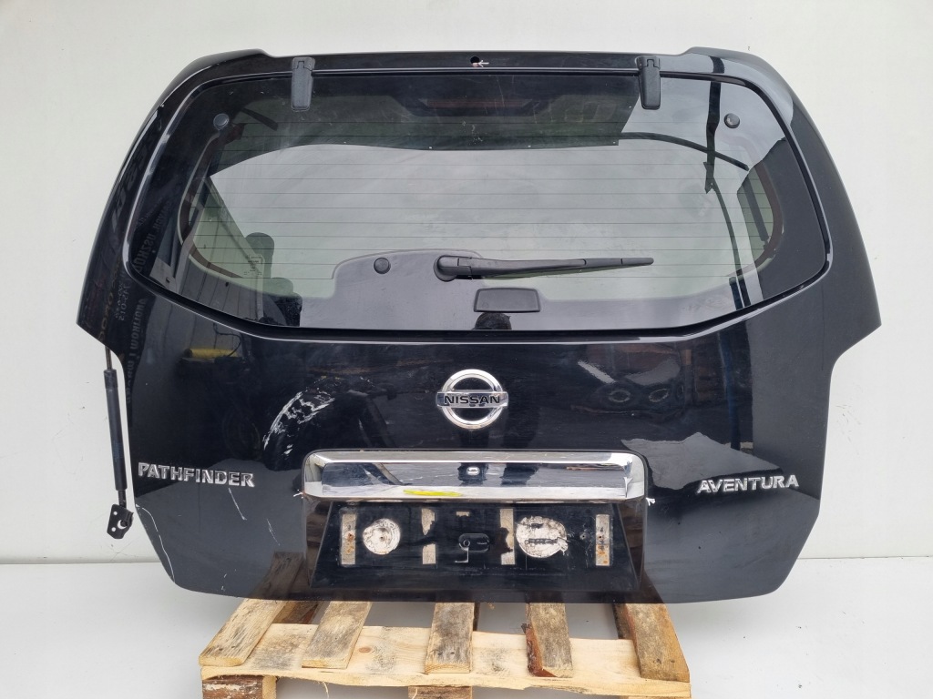 фото №1, Nissan pathfinder iii r51 задняя задняя крышка багажника багажника задняя czarna чёрный