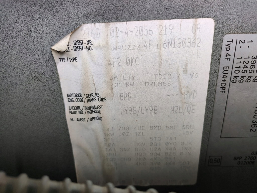 фото №15, Audi a4 b7 a6 c6 двигун 2.7 tdi v6 bpp форсунки насос