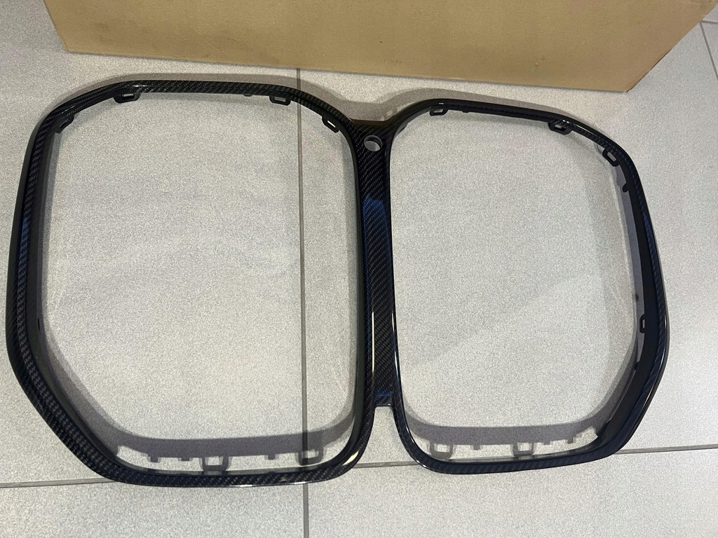 фото №1, Bmw 4 / g22 g23 - рамка решетка mperformance карбон nowa