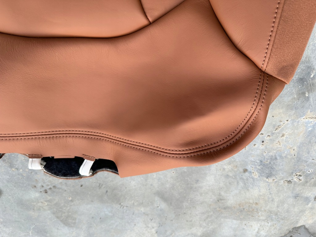 фото №7, Кожа спинка сиденье перед audi q7 4m valcona