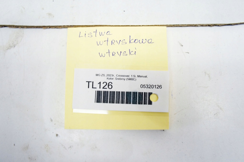 фото №7, Tl126 mg zs 1.5i молдинг упорскування 10203781 781a33301275 форсунки комплект