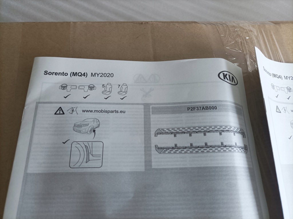 фото №14, Kia sorento порог подножка боковой правый 20-23