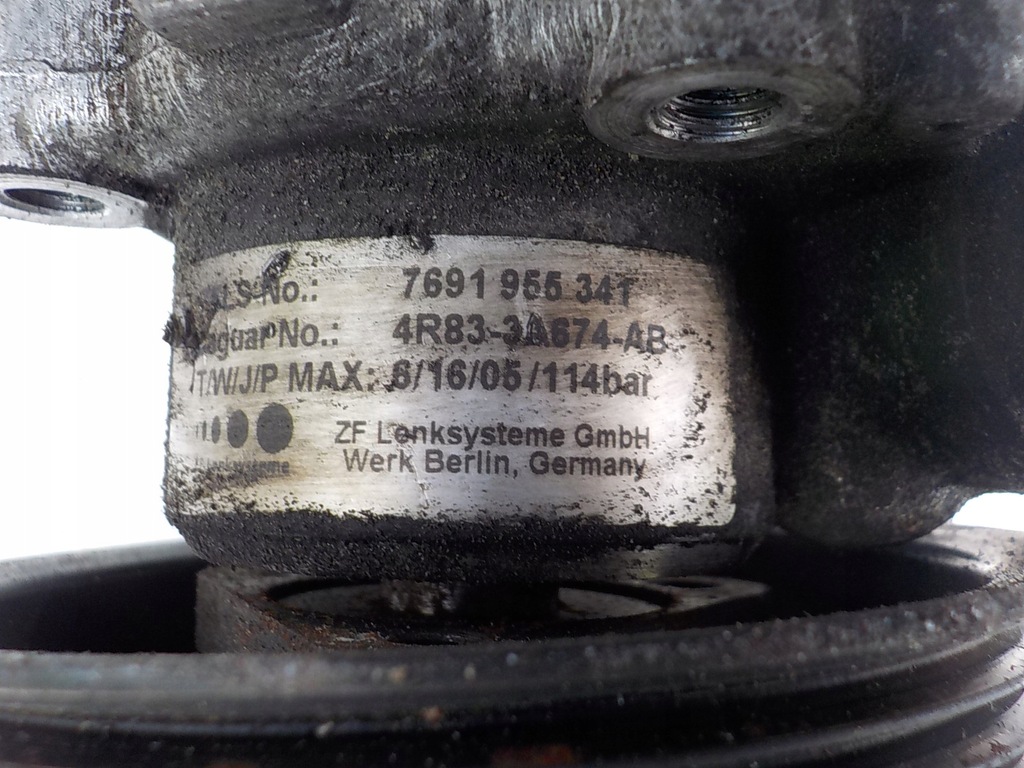 фото №7, Jaguar оригінальний номер 4r833a674ab насос гідравлічна, система кермовий
