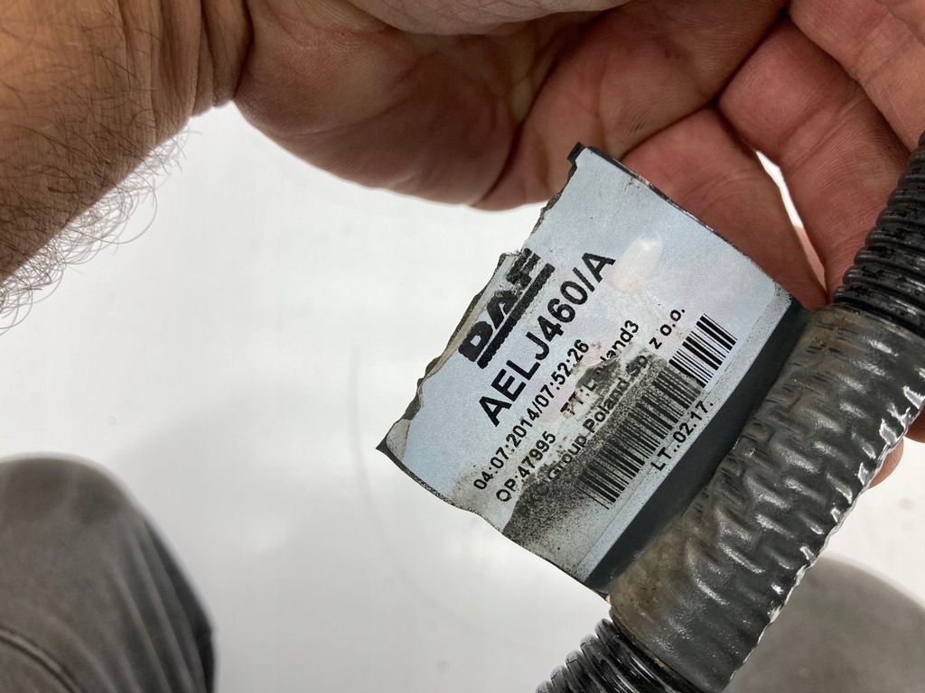 фото №6, Daf lf euro 6 джгут електропроводка шланг осушувача aelj460a