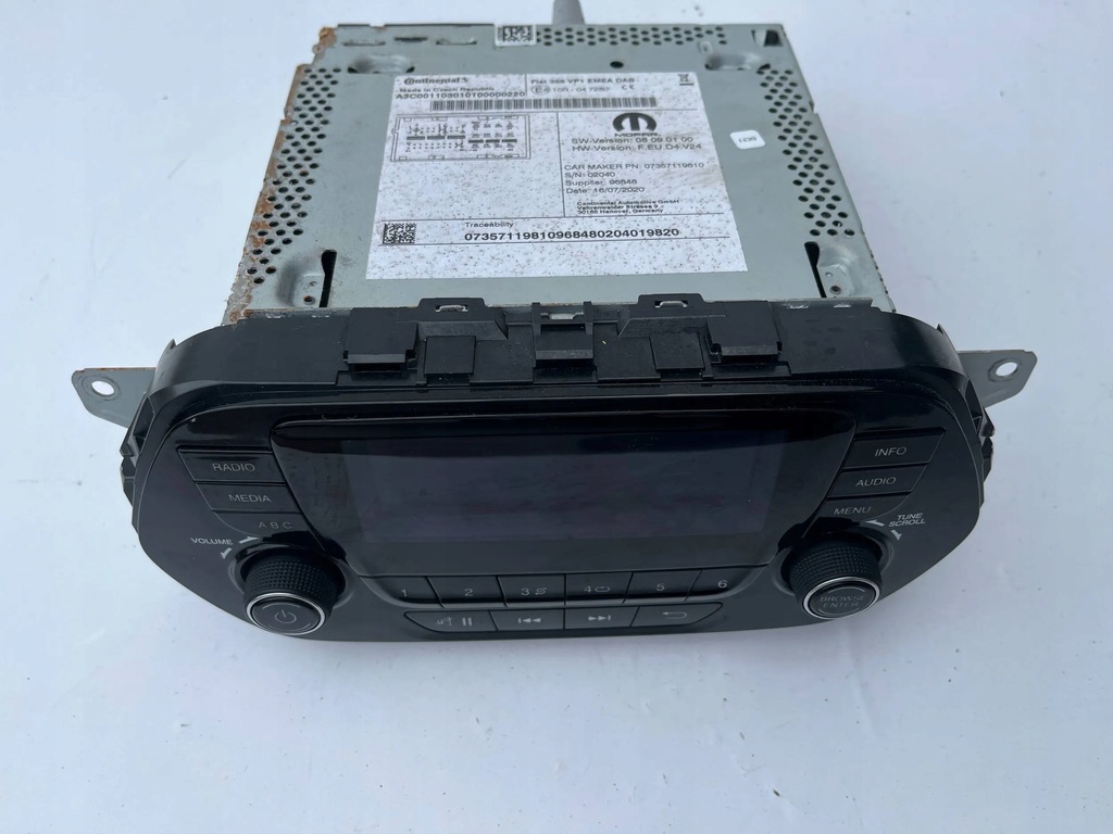 фото №1, Fiat tipo ii радіо радіопрогравач