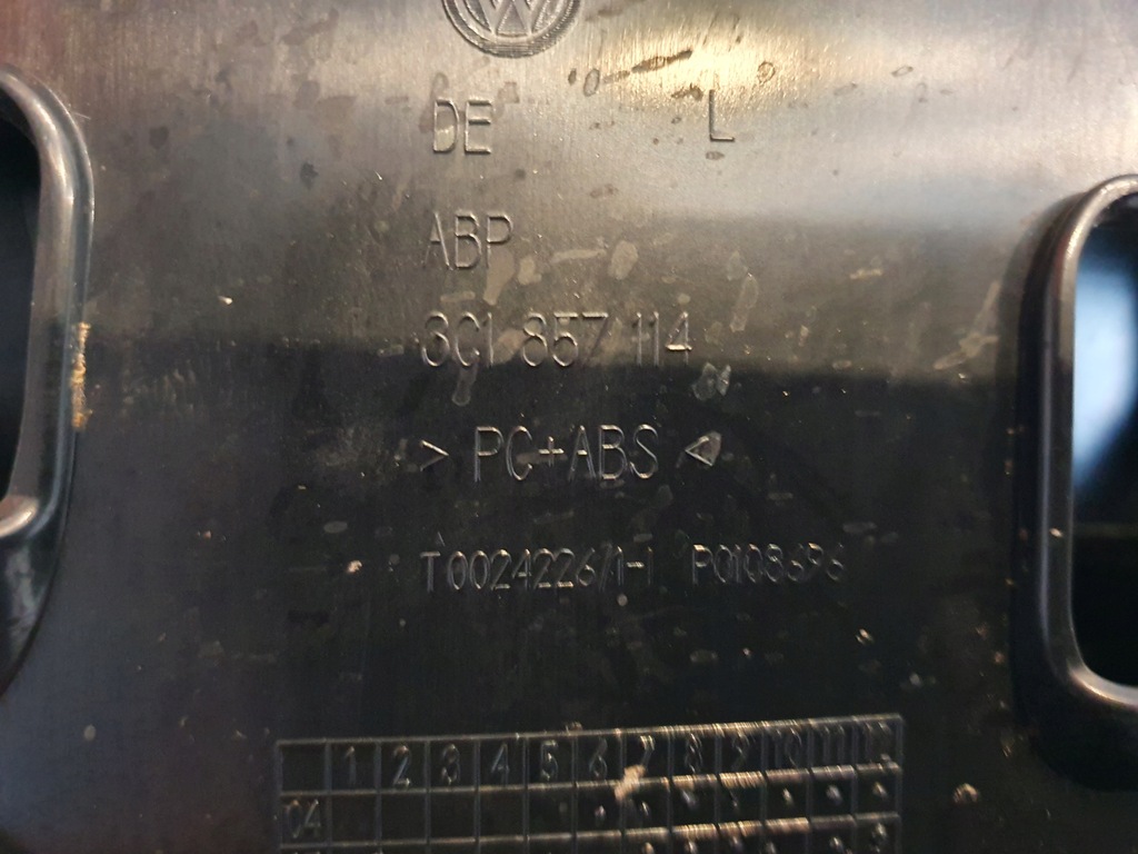 фото №13, Бардачок консоли vw passat b6 3c1857114 3c1857101