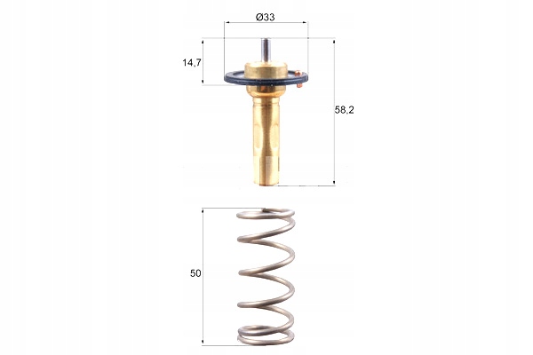 фото №1, Mahle термостат рідина охолоджуючої volvo s60 ii s80 ii v40 v60 i v70