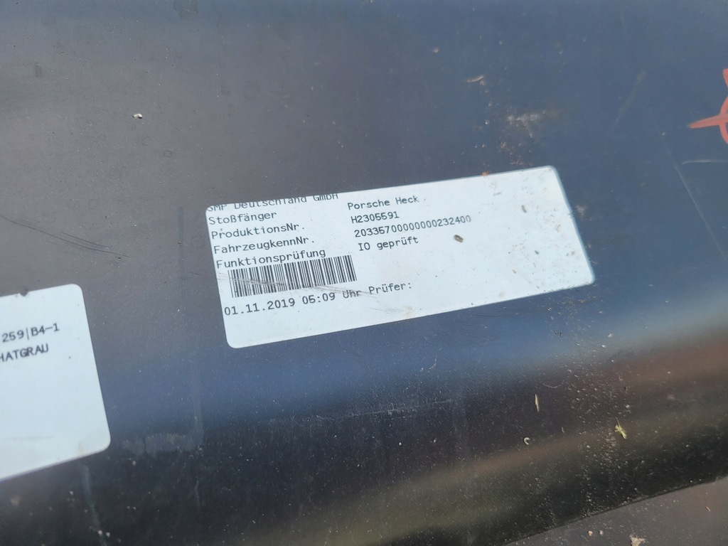 фото №11, Porsche carrera 911 992 бампер задній задня