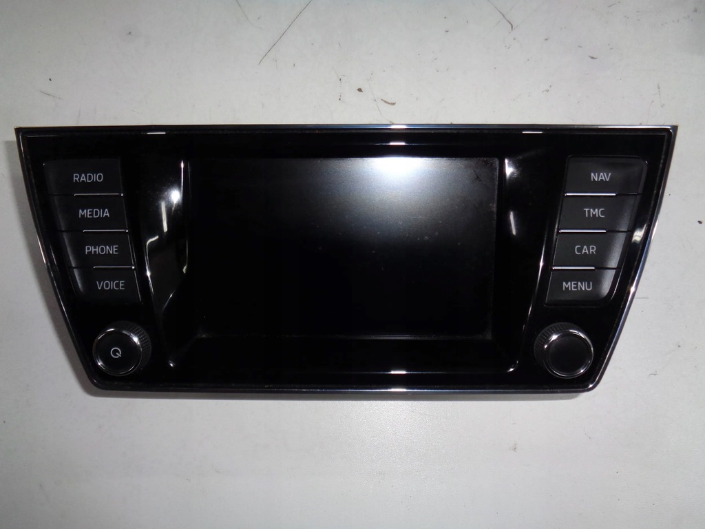 фото №1, Fabia iii rapid радіо навігація дисплей екран 6v0919604c