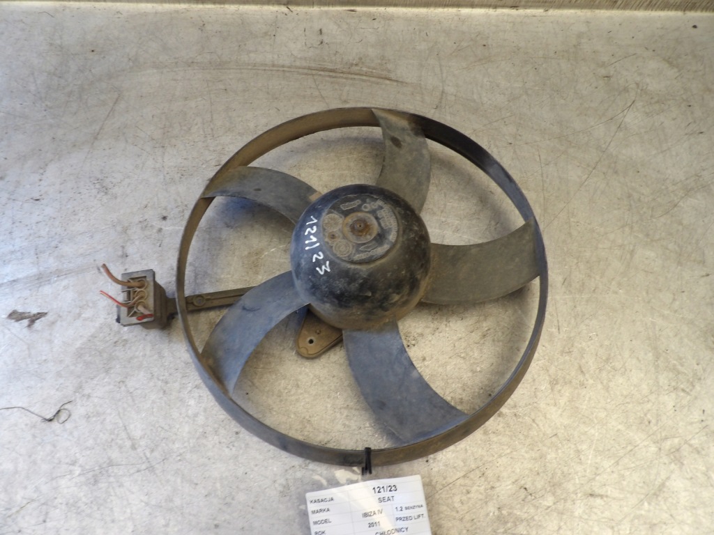 фото №1, Seat ibiza iv 866939a вентилятор радиатора