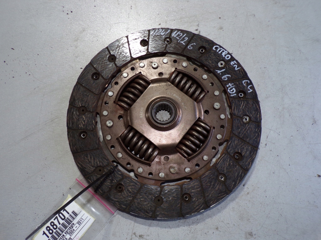 фото №1, Диск сцепления citroen c4 1.6 hdi