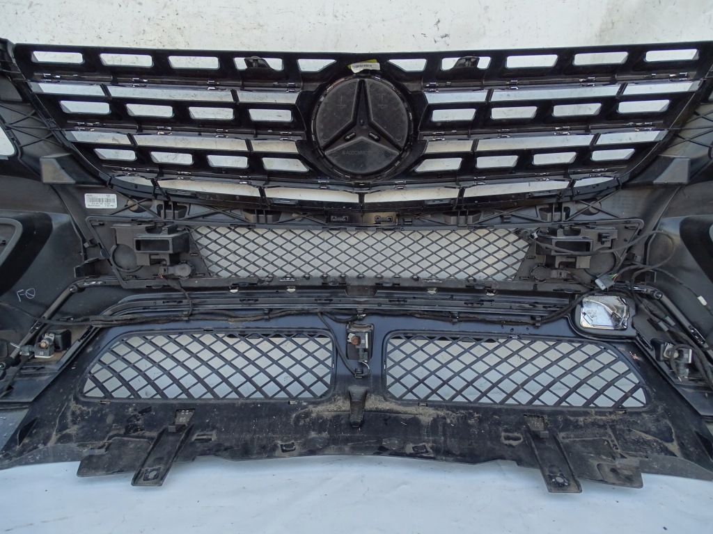 фото №11, Бампер перед передній mercedes ml w166 755