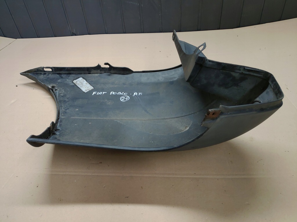 фото №6, Бампер уголок правый задняя fiat doblo i lift 05-10