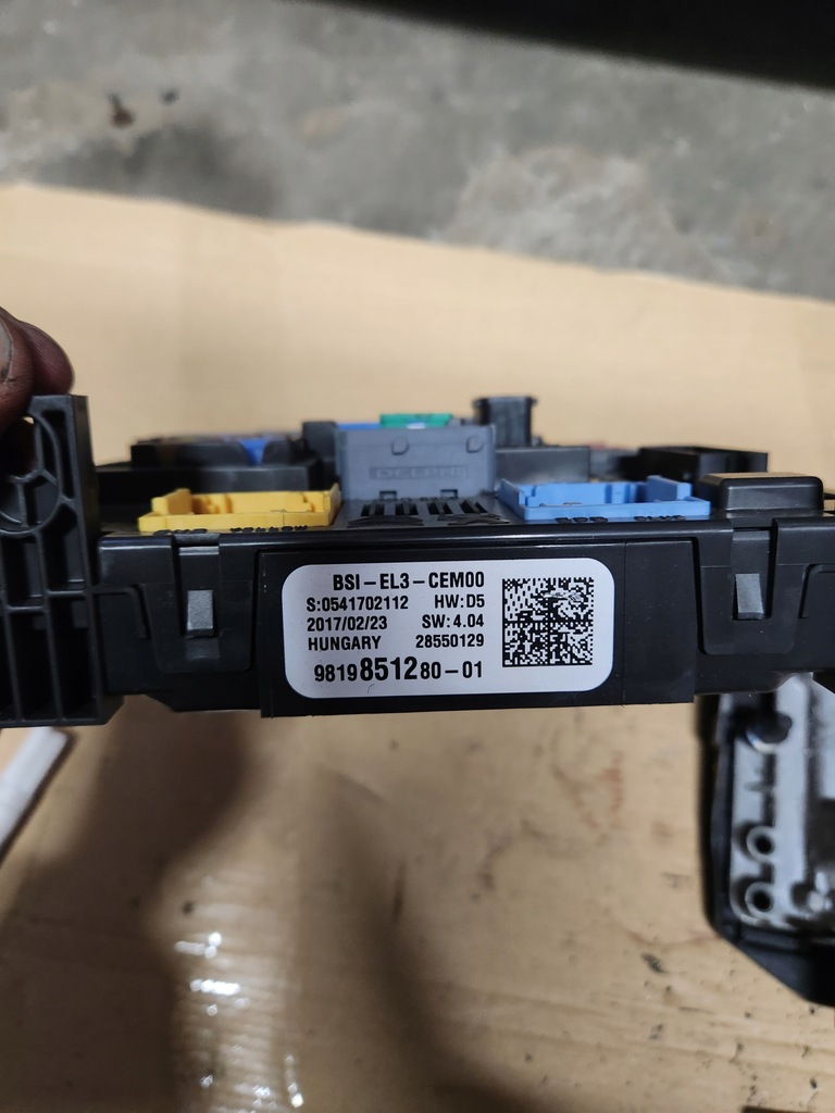 фото №7, Набор стартовый citroen c3 iii 1,6 bluehdi 9814182680 9819851280-01