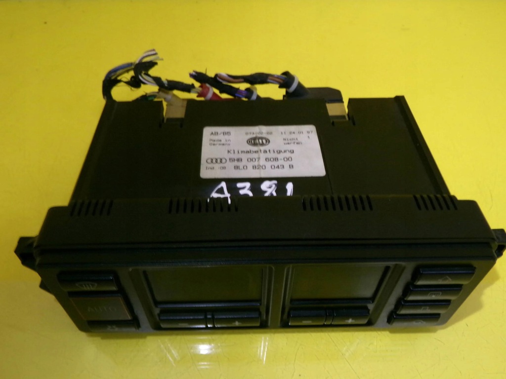 фото №7, Панель керування обдув кондиціонера audi a3 8l 5hb007608-00 nr1358