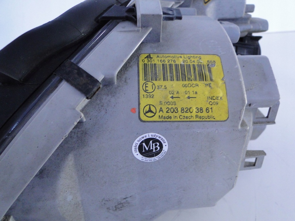 фото №14, Mercedes c klasa w203 s203 203 przed liftem лампа правая ксенон bi-xenon