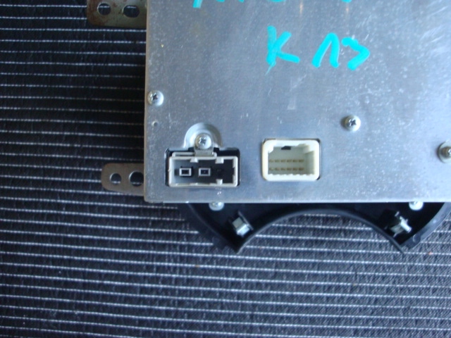 фото №7, Nissan micra iv k13 радио cd заводской панель решётка 28185 1ha0a