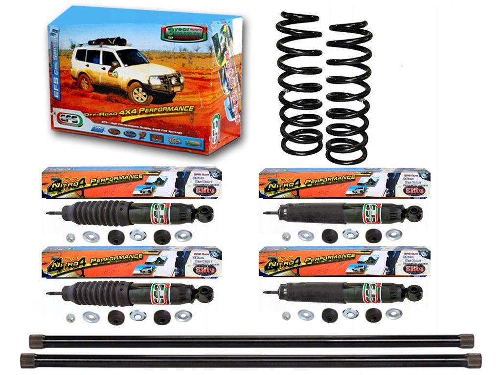 фото №1, Амортизаторы пружины тяги +2 cale pajero ii efs