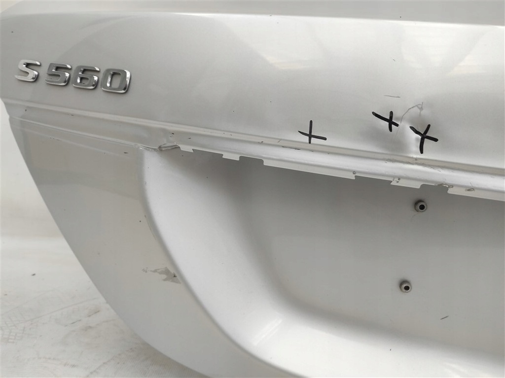фото №8, Крышка багажника багажника mercedes s 222 w222 a2227570109