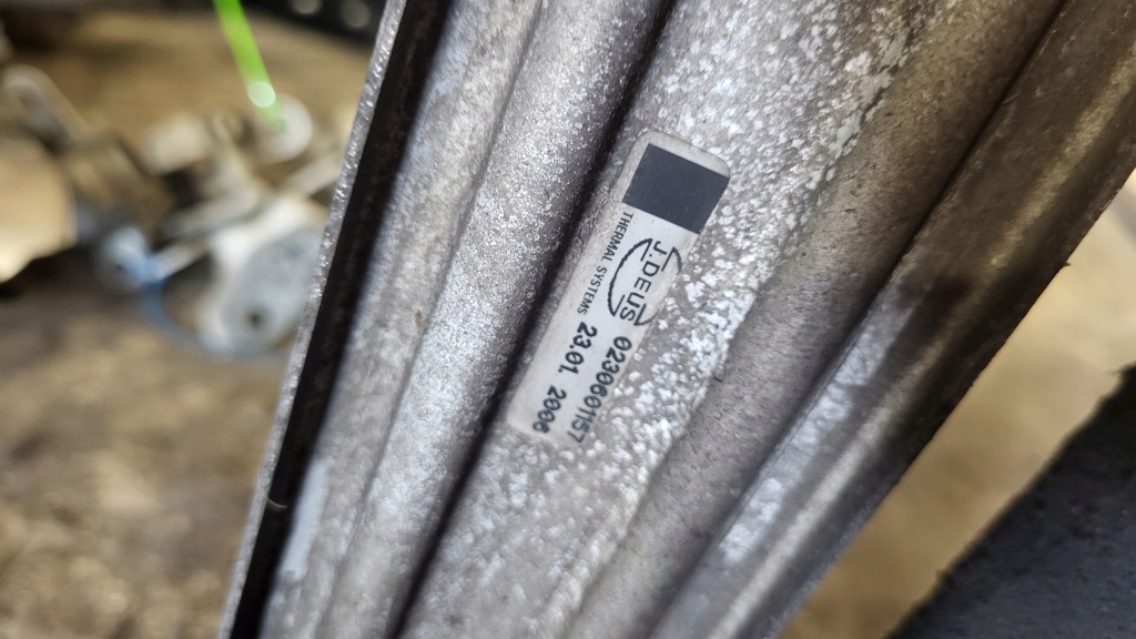 Интеркулер радиатор toyota yaris 2 2 p9 05- hb 5d 1,4 d4d 127000-0620 Оригинал