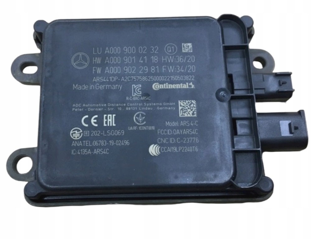 фото №1, Датчик радар distronic mercedes w223 0009000232