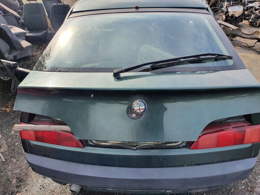 фото №8, Капот перед передняя alfa romeo 146 96 rok крышка двигателя зелёный целая