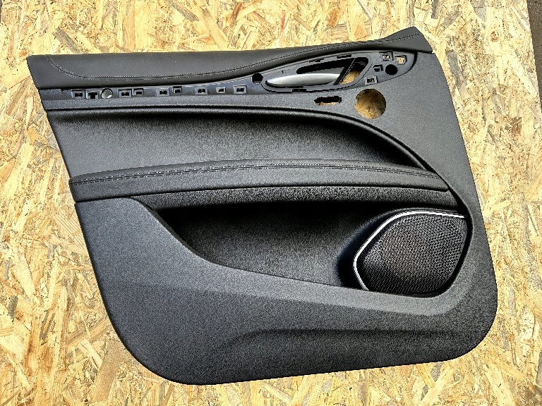 фото №1, Обивка обшивка дверь левый кожа alfa romeo stelvio eu память harmann