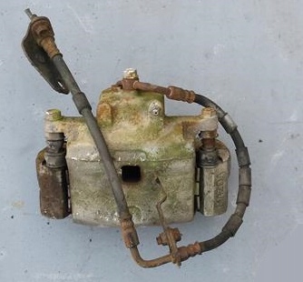 фото №1, Супорт гальмівний лівий перед mazda 6 2.2 d