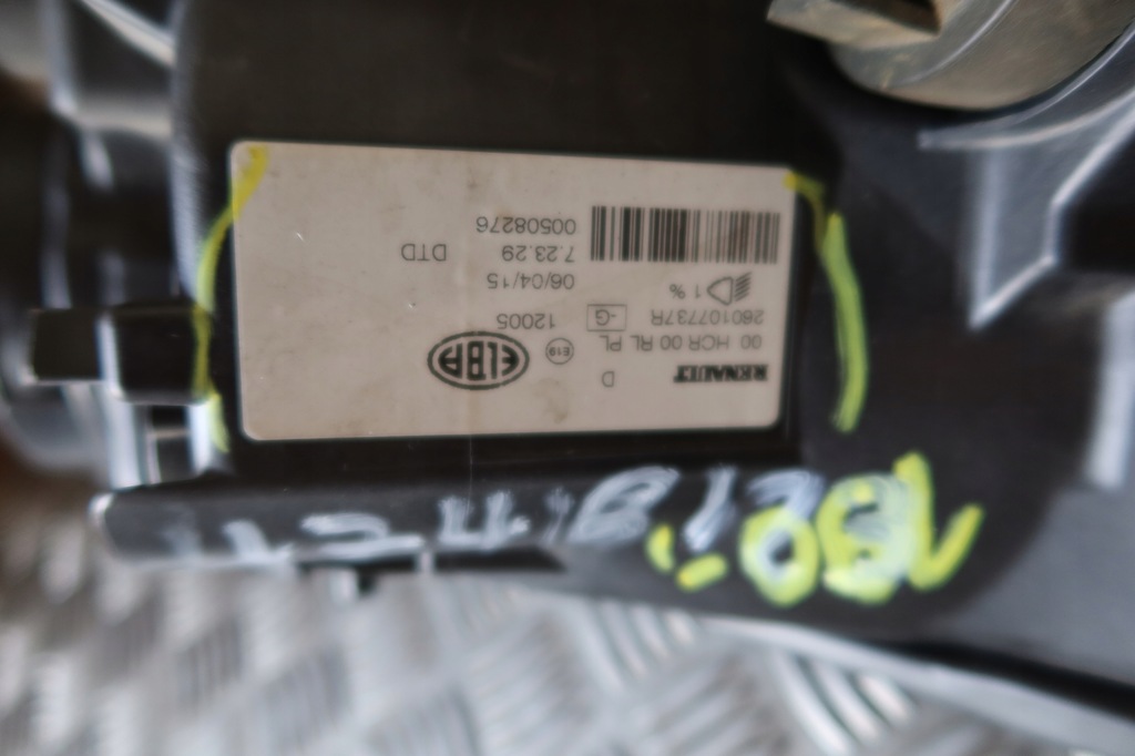 фото №13, Лампа правий перед logan 260107737r