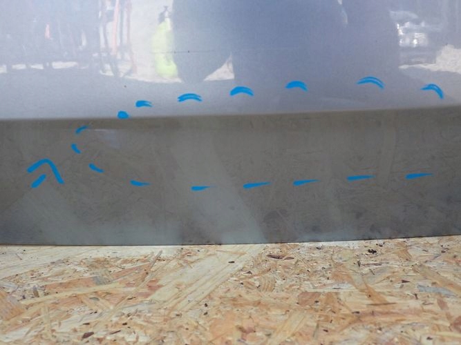 фото №6, Skoda superb iii kombi lift 19- крышка багажника задняя задняя