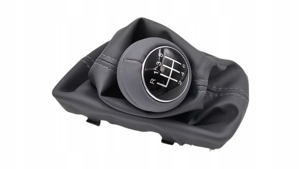 Ручка переключения передач чехол audi a4 b6 b7 2000-2008 6 передач szary в Украине