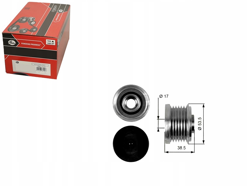 Купить Gates сцепление генератор bmw 1 130 1 e81