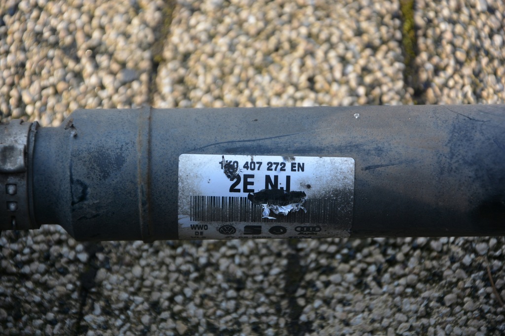 фото №13, Приводной вал правая vw golf 6 vi 2.0tdi 1k0407272en