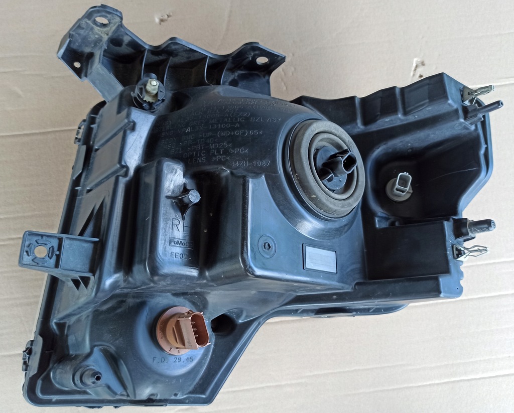 фото №7, Лампа права перед фара чорний середина ford f150 2009-2014