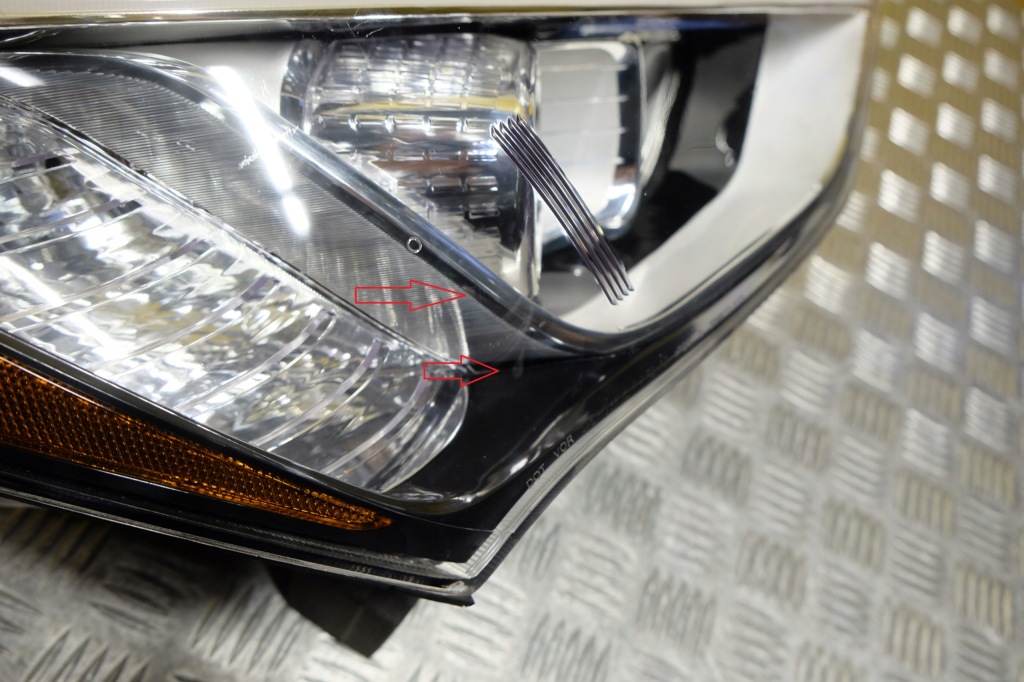 фото №4, Hyundai santa fe 2012- фара лампа ксенон r usa