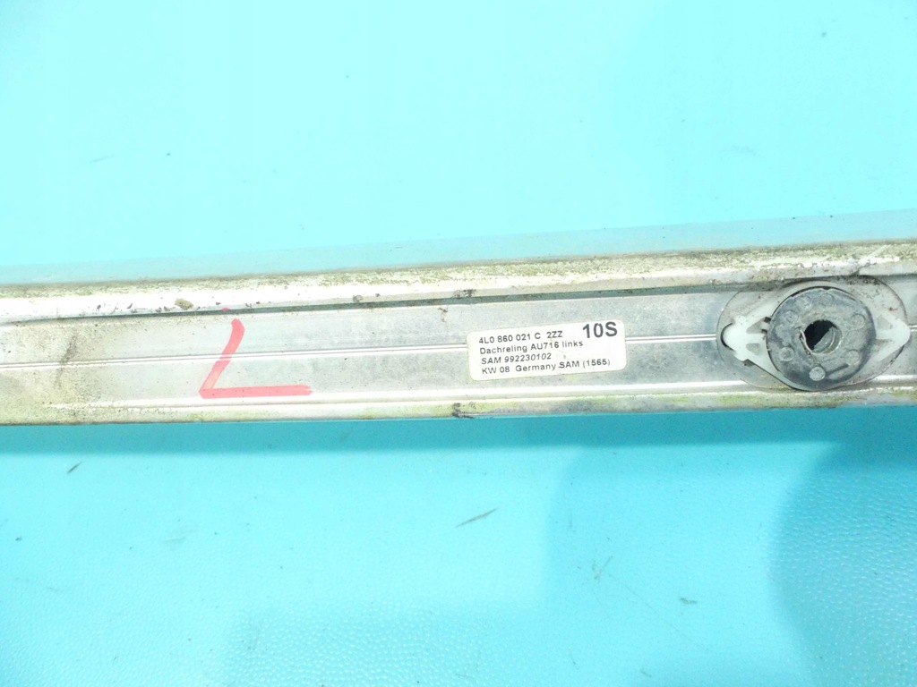 фото №14, Рейлинги kpl левый правый хром audi q7 i 4l