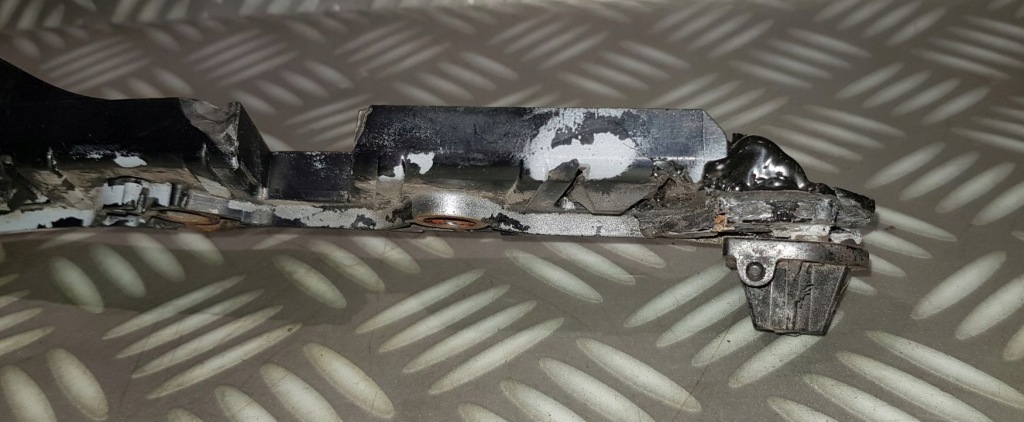 фото №7, Bmw 5 e60 e61 lci lift кронштейн кронштейн кронштейн напрямна бампера правий перед