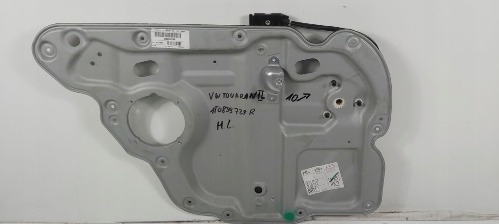 фото №1, Vw touran ii механізм скло лівий задня