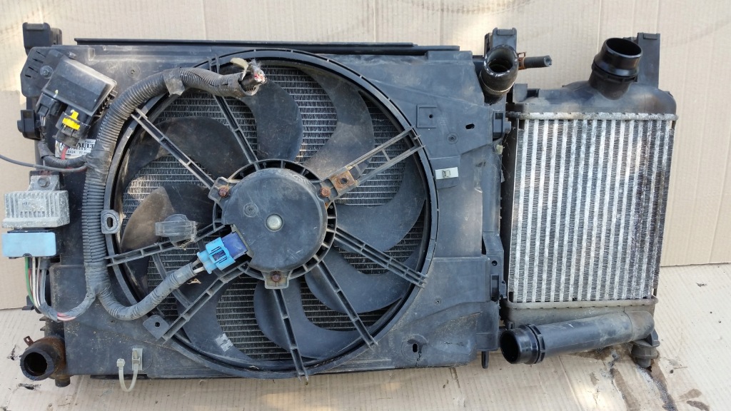 Pas передній радіатор dacia lodgy 1.5 tdi Зі Шроту