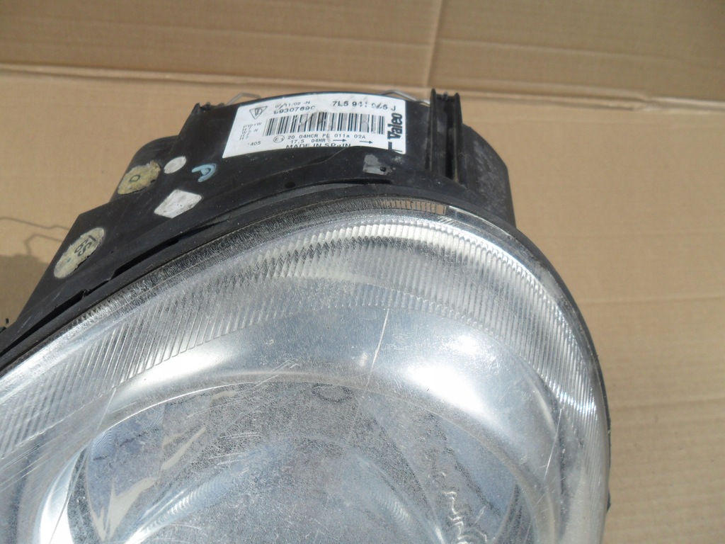 фото №6, Porsche cayenne 7l лампа левая передняя 7l5941005