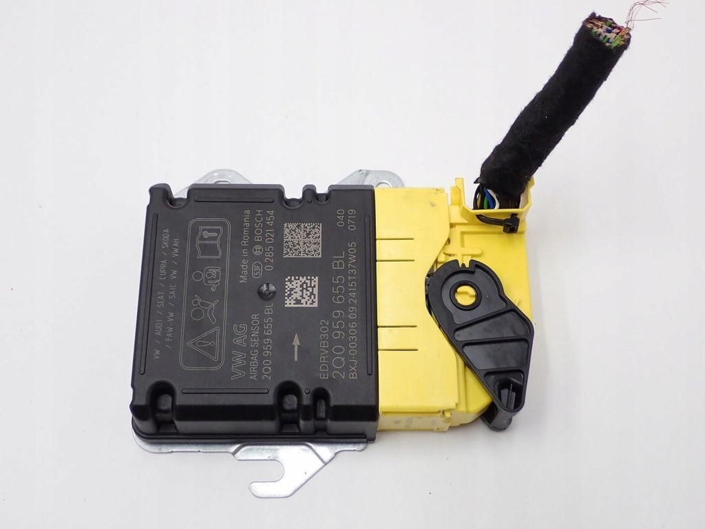 фото №1, Датчик модуль подушек подушка безопасности 2q0959655bl vw t-cross 24r
