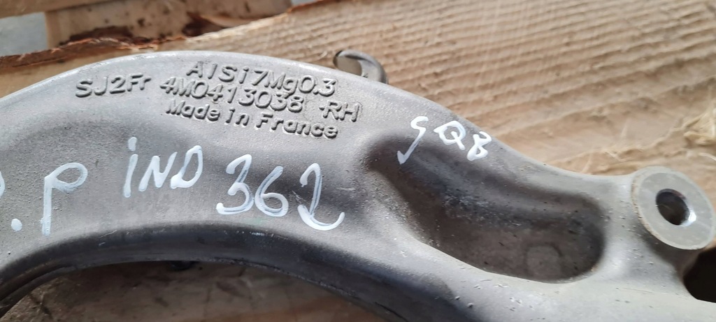 фото №6, Sq8 4m rsq8 q8 кронштейн кронштейн вилка амортизатора правый 4m0413038h sq7