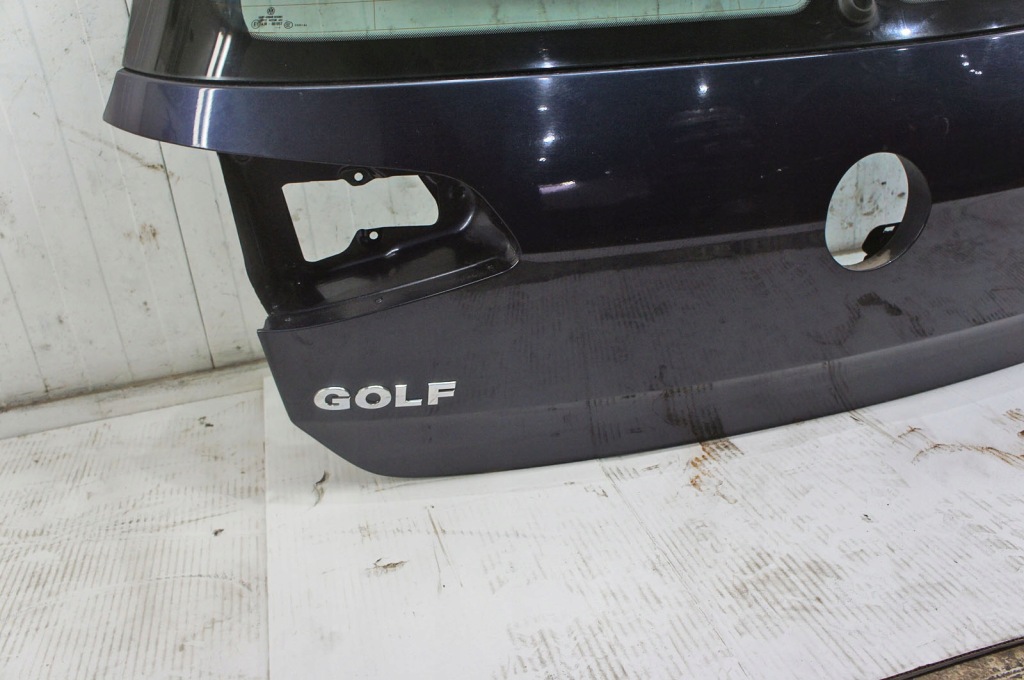 фото №7, Sk141 vw golf vii ^ кришка багажника багажника atlantis blue металік lh5x скло 13r