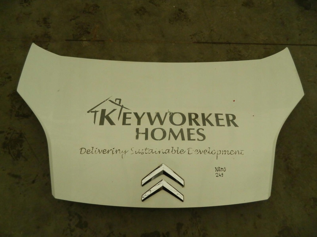 фото №1, Капот citroen nemo 2007- белый kod 249