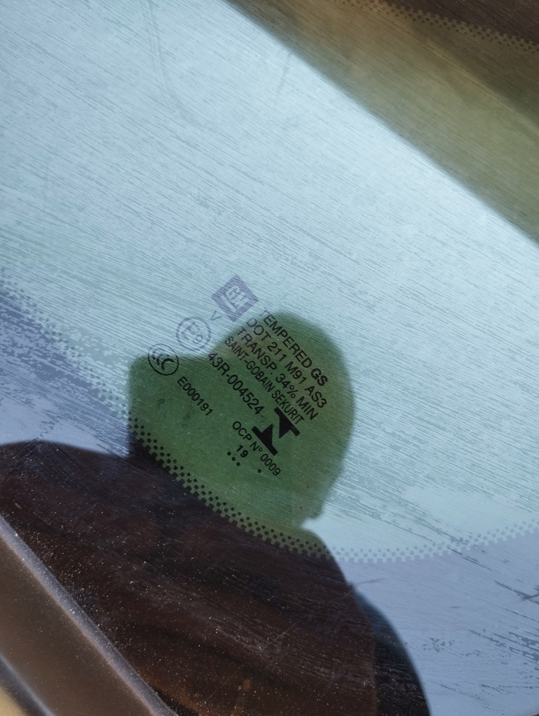 фото №2, Opel crossland x стекло кузовная правый задняя