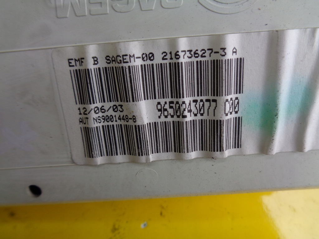 фото №3, Peugeot 307 дисплей радіо 9650243077