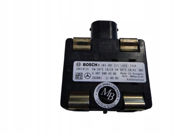 фото №1, Mercedes радар модуль датчик distronic a9079009304 sprinter 907 w907 910