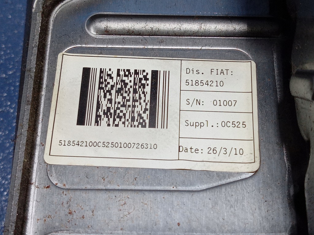 фото №5, Qubo fiorino 1.3 jtd колонка рулевая 51854210