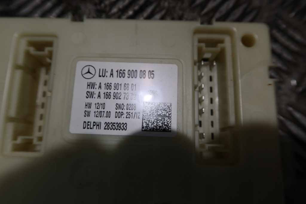 фото №1, Модуль комфорта w166 ml a1669000805