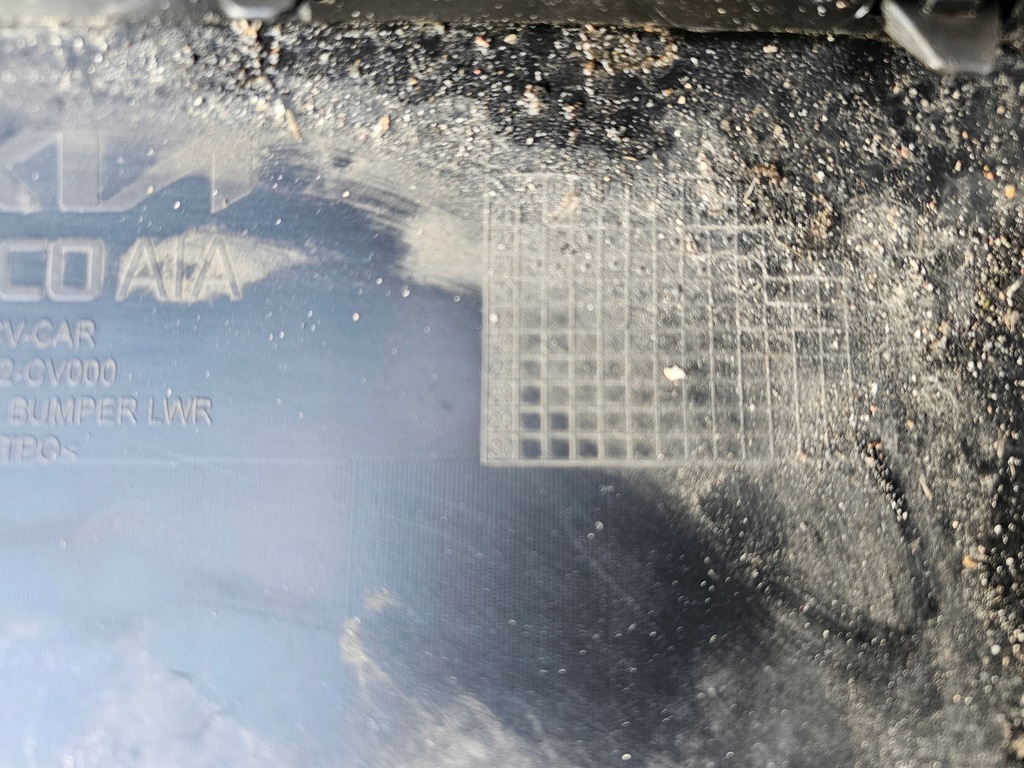 фото №14, Dół бампера спойлер бампер kia ev6 2022 - перед передній бампер